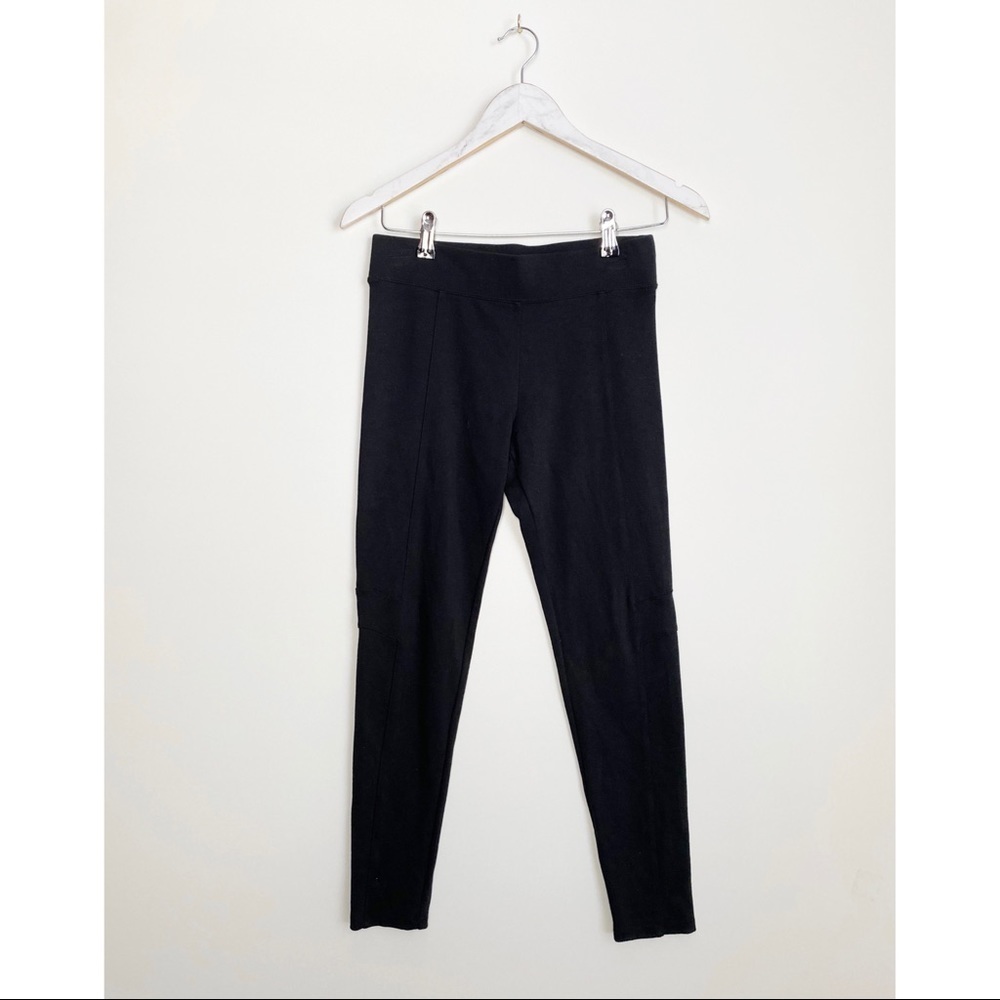 YUMMIE By Heather Thomson Black Knit Legging S